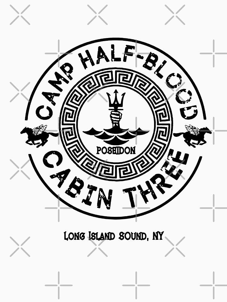 Camp Half Blood Shirts with Cabin Logo / Percy Jackson sold by