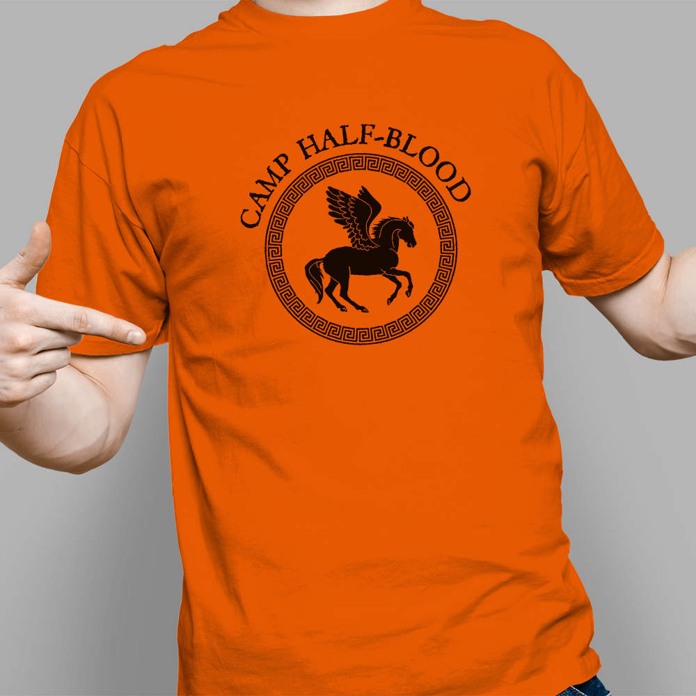 Percy Jackson Camp Half Blood Shirt