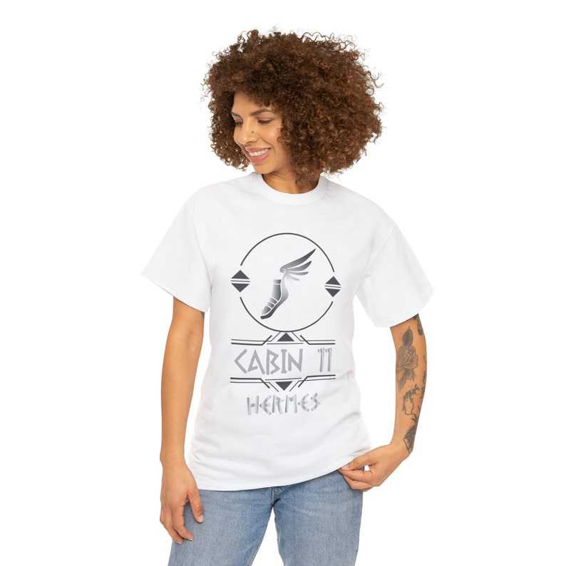 Breathable Soft Camp Half Blood Cabin 6 Athena T-Shirt For Men And Women