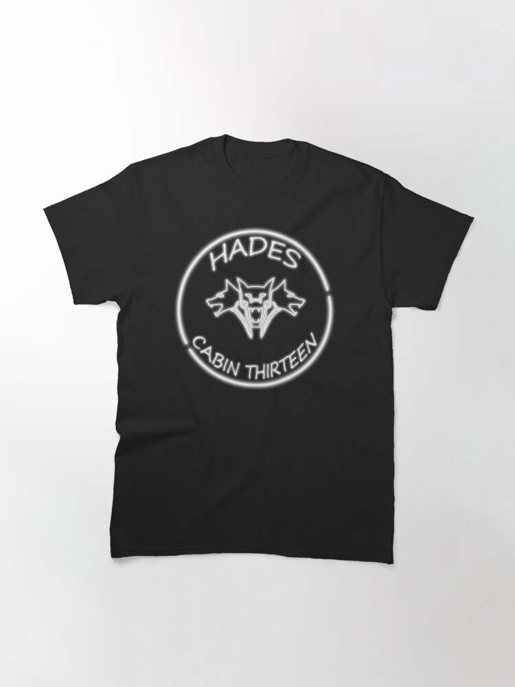 Camp Half Blood Nico Di Angelo Hades Cabin Shirt T Shirt 100% Pure