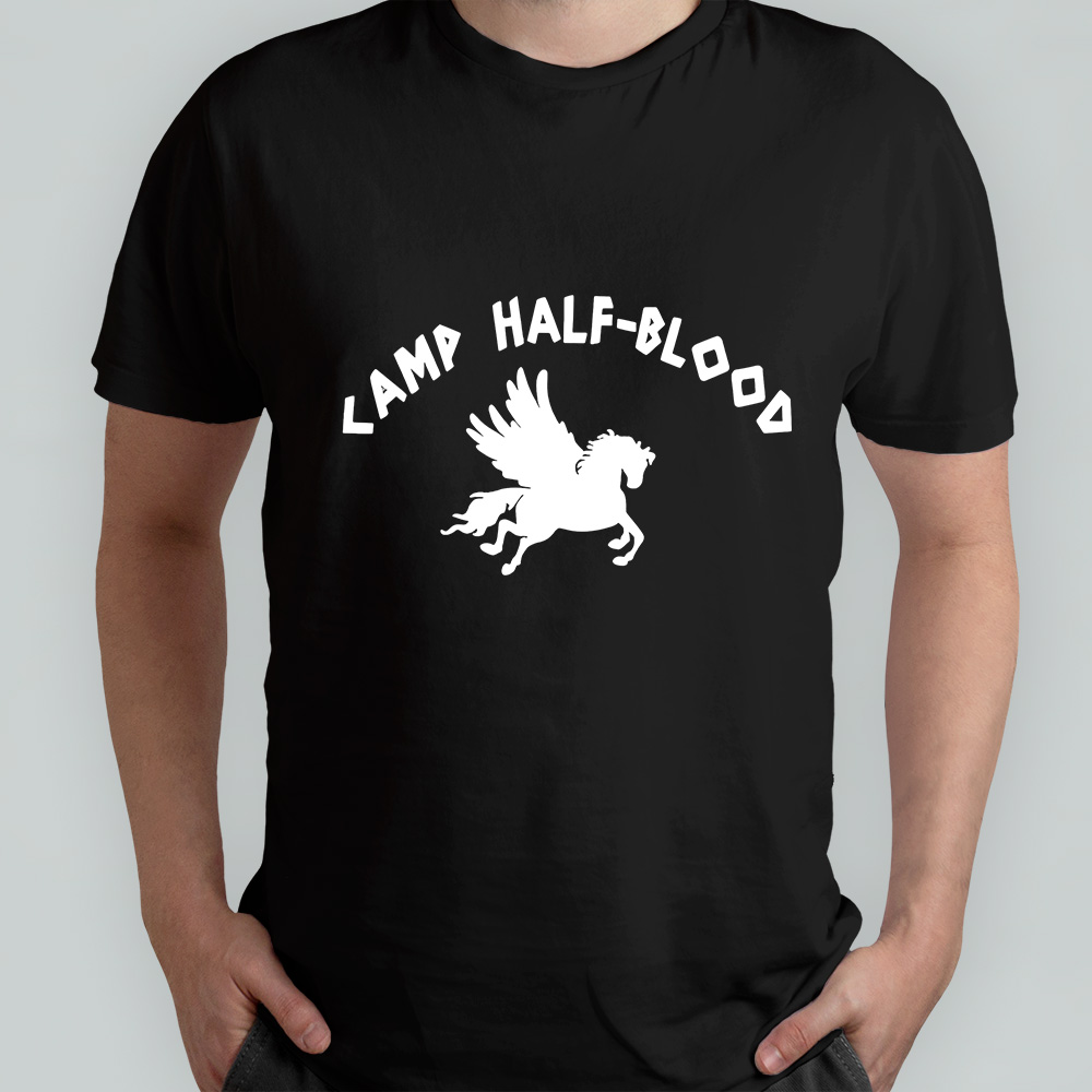 Shop Durable Unisex Camp Half Blood T Shirt At An Affordable Price