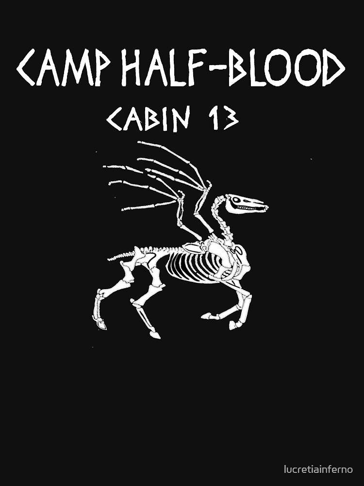 Camp Half Blood Nico Di Angelo Hades Cabin Shirt T Shirt 100% Pure Cotton  Creative