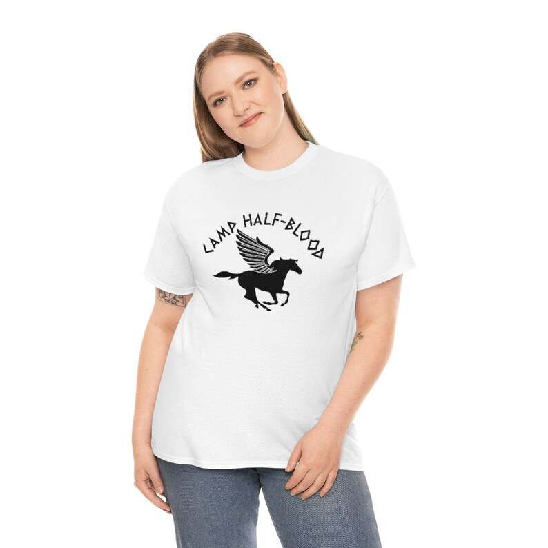 Shop Durable Unisex Camp Half Blood T Shirt At An Affordable Price