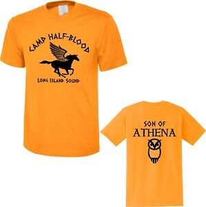 Breathable Soft Camp Half Blood Cabin 6 Athena T-Shirt For Men And Women