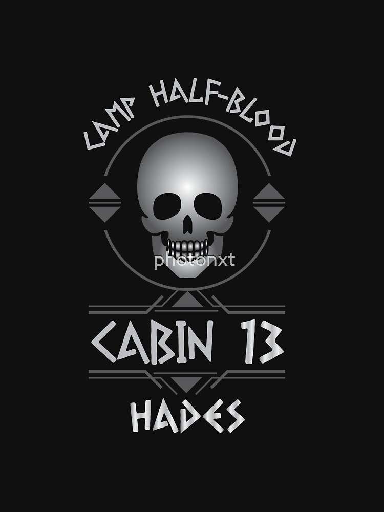 Camp Half Blood Nico Di Angelo Hades Cabin Shirt T Shirt 100% Pure Cotton  Creative