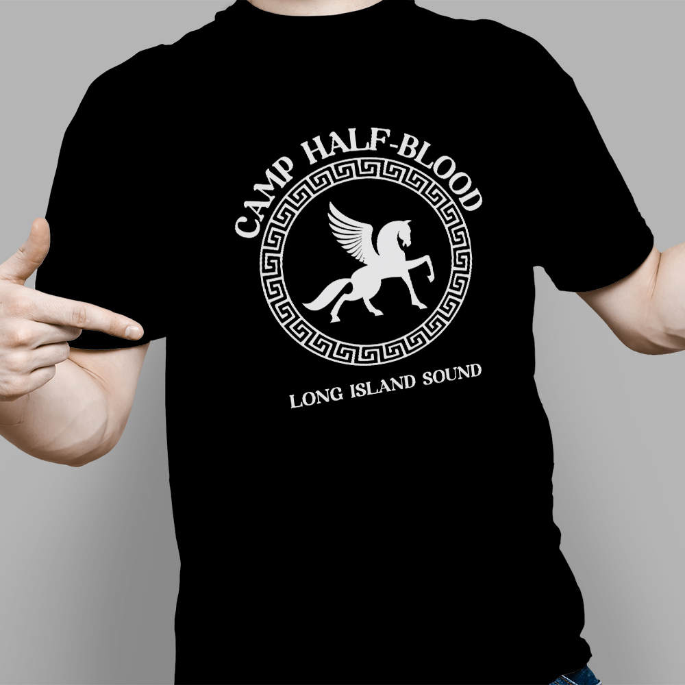 Shop Durable Unisex Camp Half Blood T Shirt At An Affordable Price