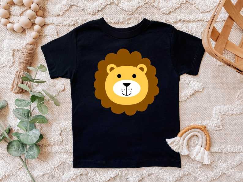 Baby Lion Face SVG Cute Lion SVG Baby Shower Shirt SVG