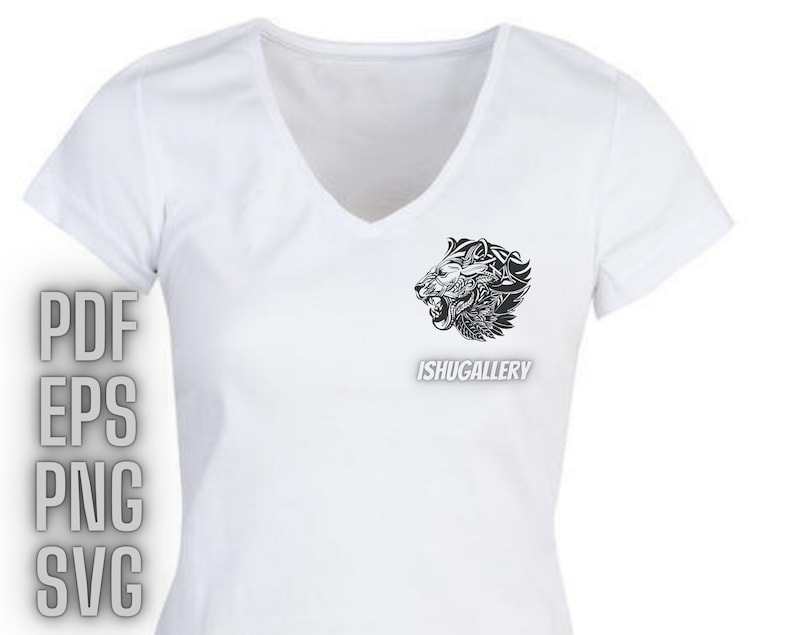 Lion Svg Lion Face Svg Lion Mascot Head SVG#4