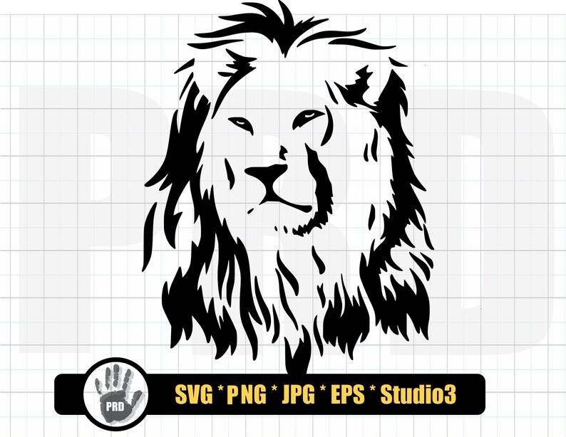 Lion Svg Bundle Lion Head svg Lion Face svg Lion Vector#5