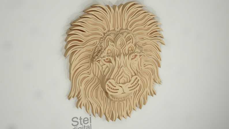 3D Lion Svg 3D Lion Head Svg 3D Lion Mandala Svg Zodiac Signs Svg Cut Files For Cricut#8