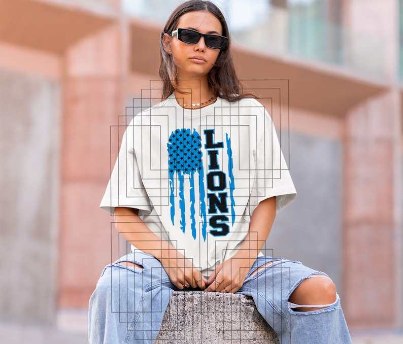 Lions Football Svg File Detroit Lions Svg