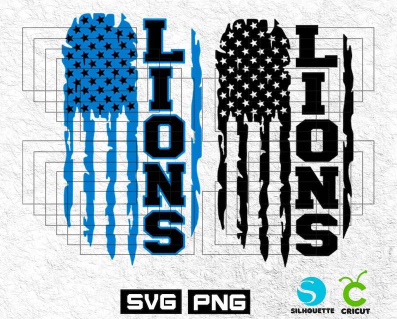 Lions Football Svg File Detroit Lions Svg 