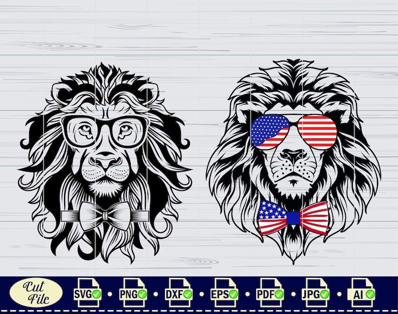 Lion Svg File Lion With Flowers Svg Floral Lion Svg Lion Head Svg#4