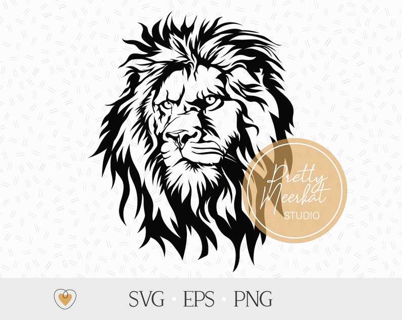 Lion Svg Lion Face Svg 