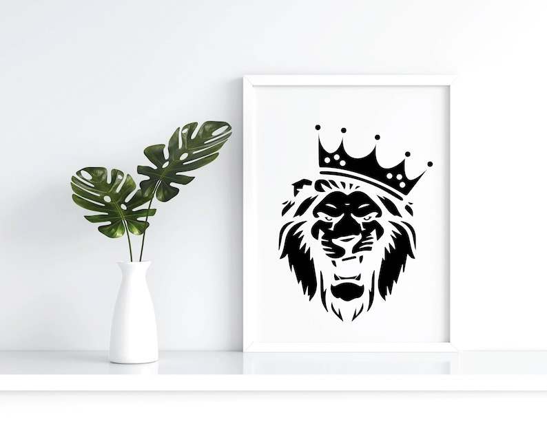 Lion Face Svg Lion Head Svg Lion Svg Lion King Svg