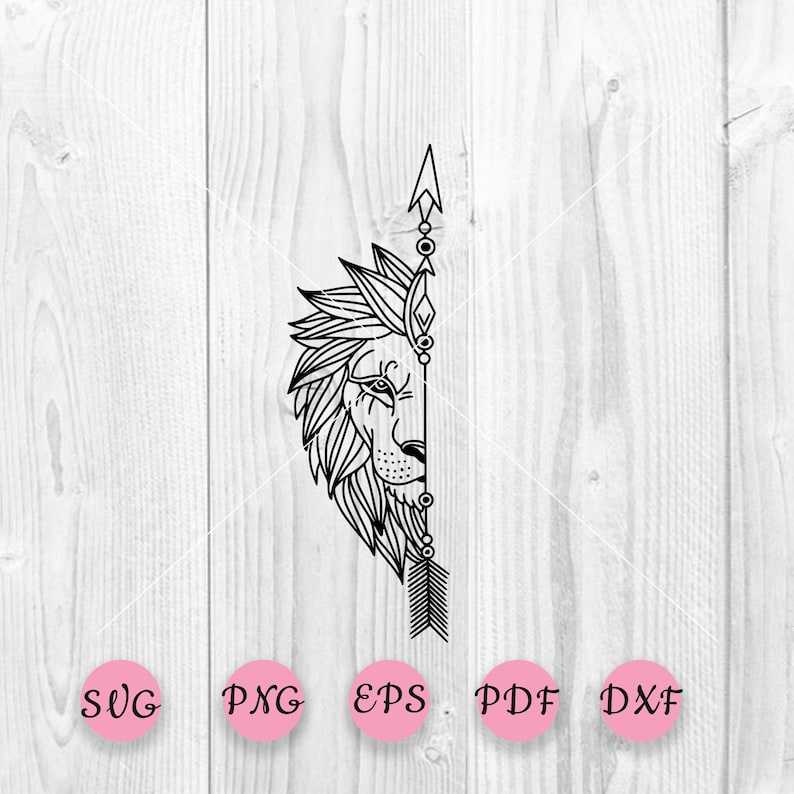 Lion Svg Lion Clipart Lion Face Svg Lion Head Svg 