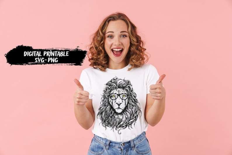 Lion Head Svg Lion Svg Digital Files Cut File For Cricut#6