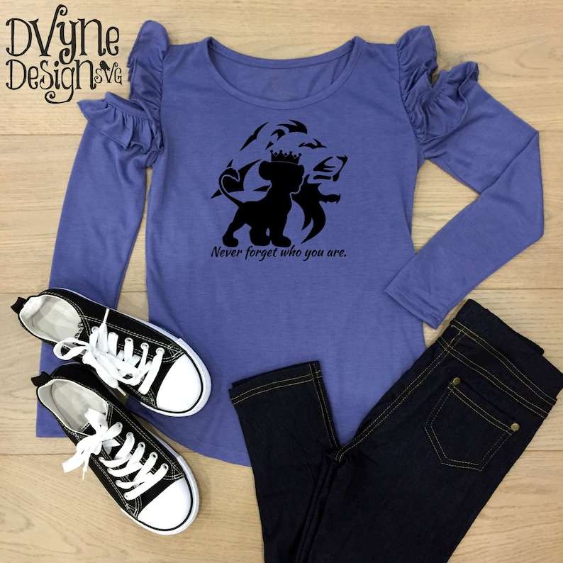 Lion Digital Cut File Lion King SVG for Silhouette Instant Download#5