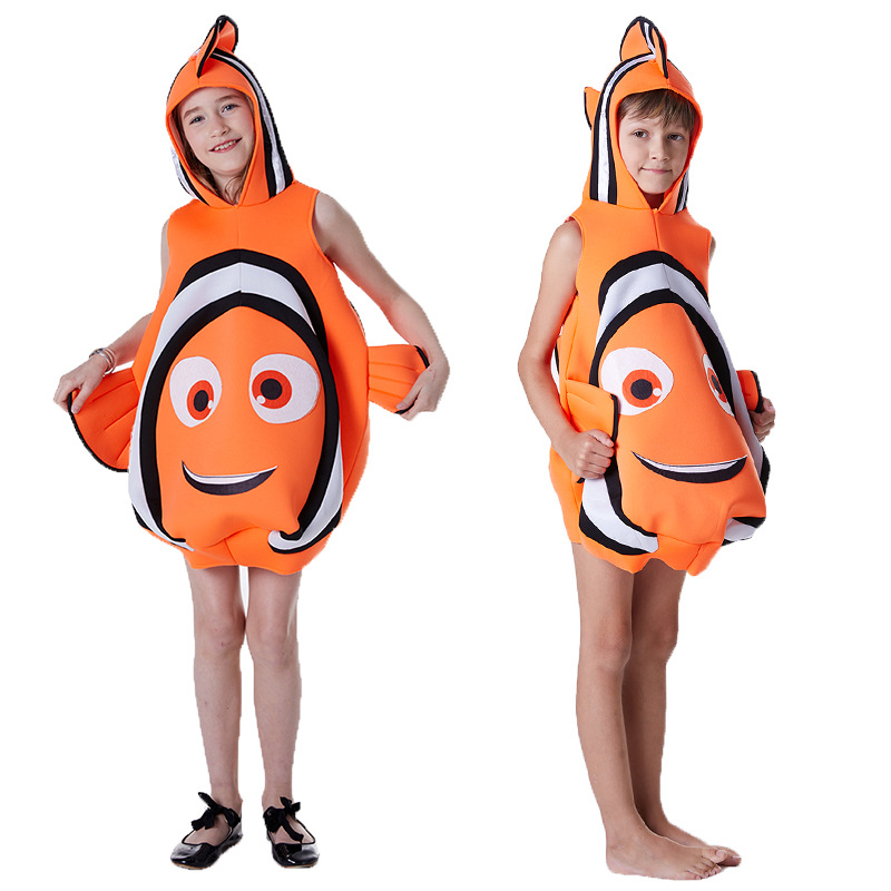 Fish Costume Adults, Halloween Finding Nemo Adult Dory Performance