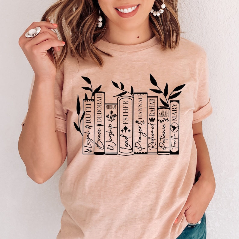 Christian Shirt Svg, Women of The Bible SVG | Christian women - Faith ...