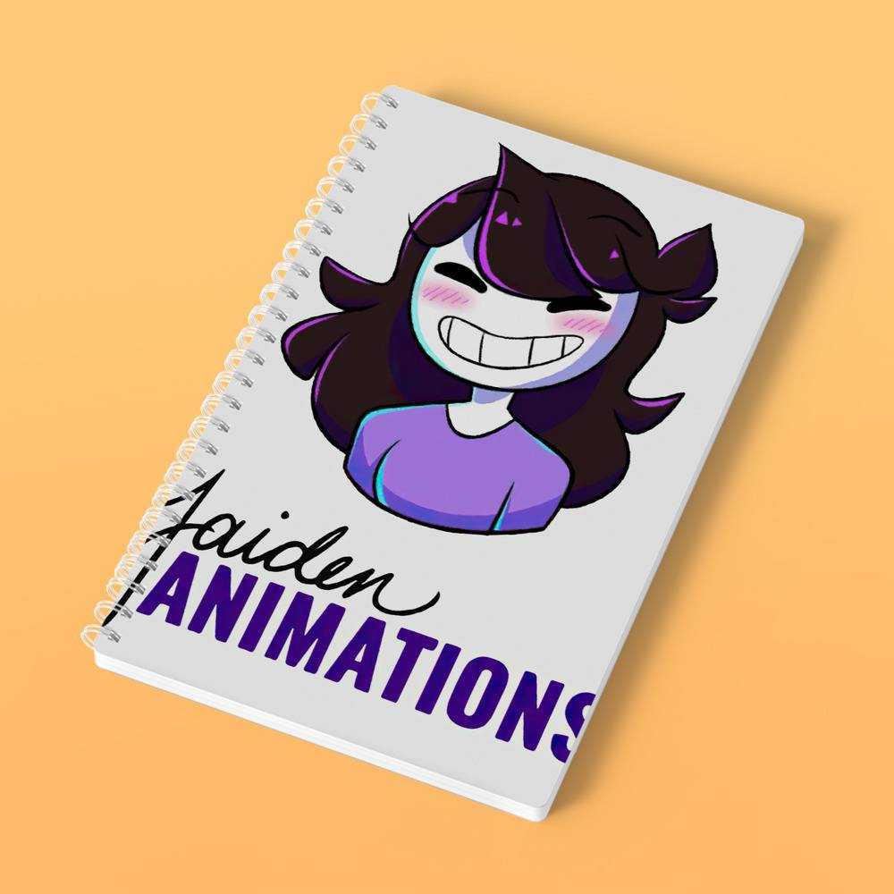 Jaiden Animations Notebook Animated: Jaiden Animations Art, Jaiden  Animations Fanart, Composition Notebook, Notepad book, Journal, Gift  For Fan Kids Teens Students Adults, 6x9 inches