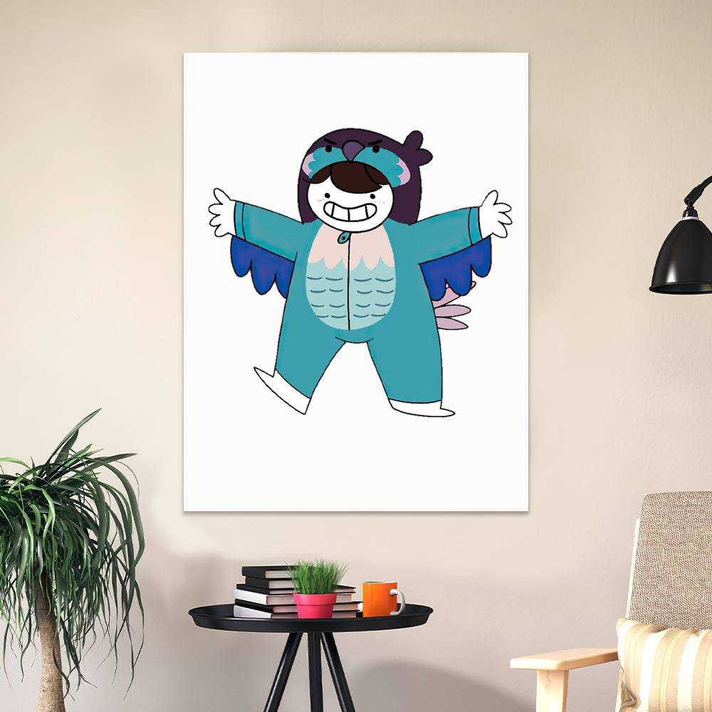 Jaiden Animations Merch Poster Art Wall Poster Sticky Poster Gift