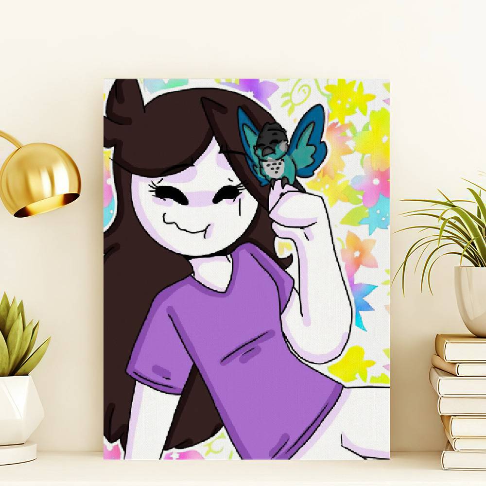 Jaiden Animations Jaiden Animations and Parrot Canvas Classic Celebrity  Canvas