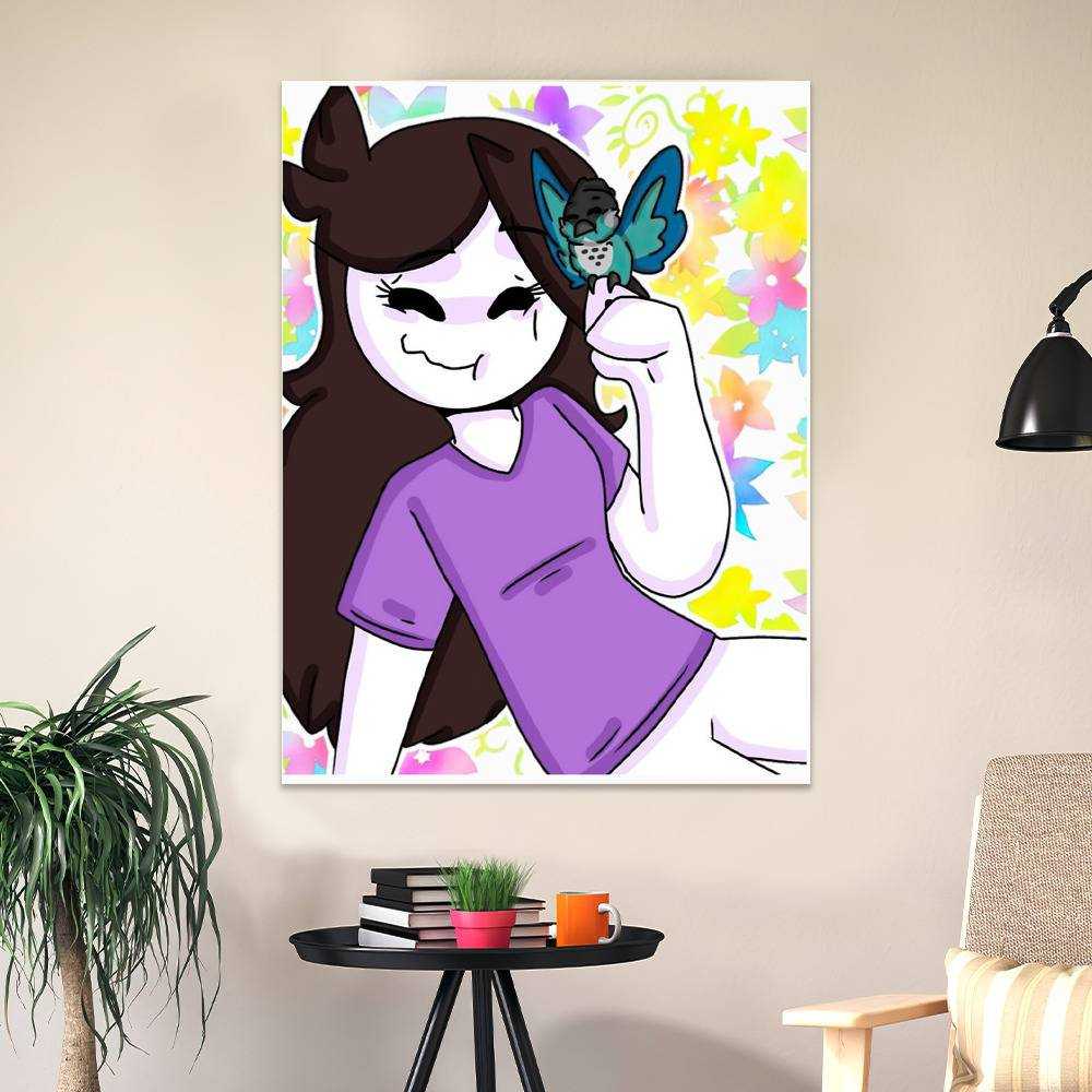 Jaiden Animations Merch Poster Jaiden Animations Lovely Wall Art Poster  Canvas Picture Print Modern Room Aesthetic Family Bedroom Living Room Decor  Gift For Boy Girl Men Woman All Size : : Home