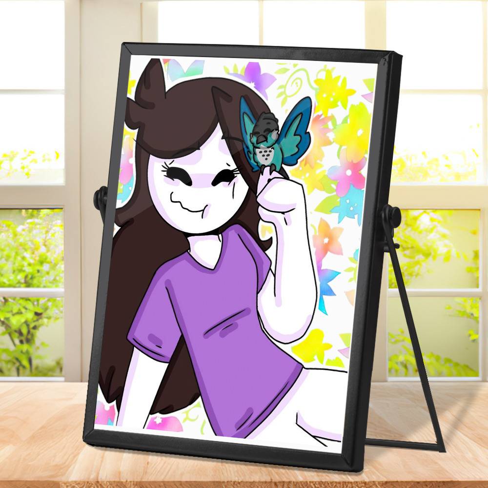 painting with Jaiden Animation 