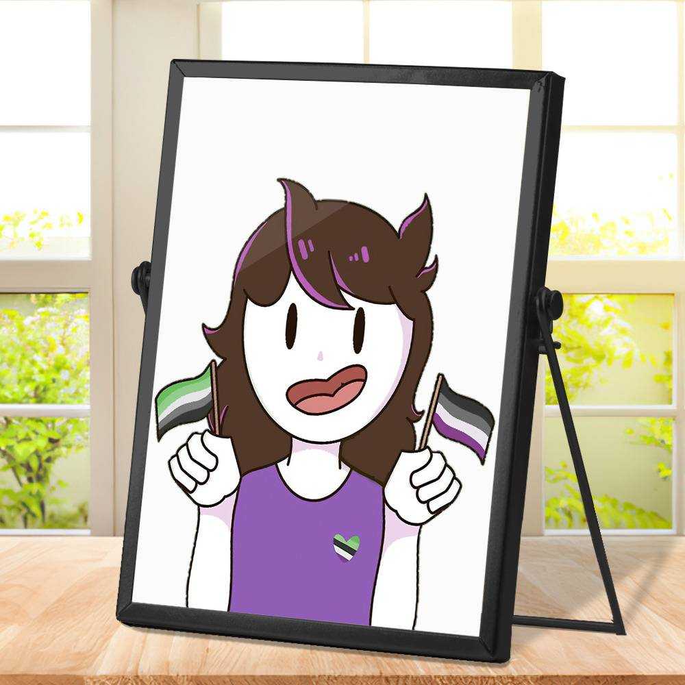 Jaiden Animations Merch Poster Art Wall Poster Sticky Poster Gift