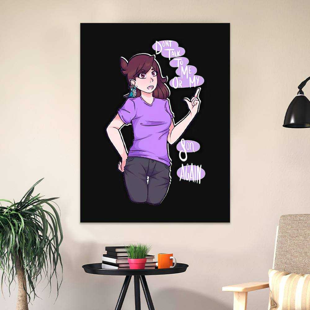 Jaiden Animations Jaiden Animations r Canvas Classic Celebrity  Canvas