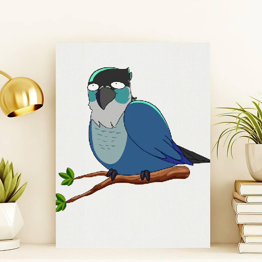 Jaiden Animations Jaiden Animations and Parrot Canvas Classic Celebrity  Canvas