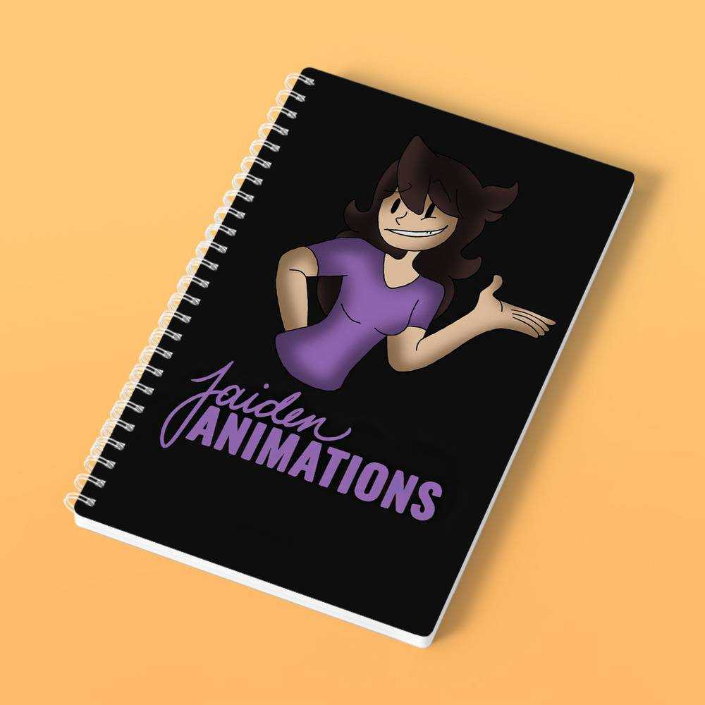 Jaiden Animations Notebook Animated: Jaiden Animations Art, Jaiden  Animations Fanart, Composition Notebook, Notepad book, Journal, Gift  For Fan Kids Teens Students Adults, 6x9 inches