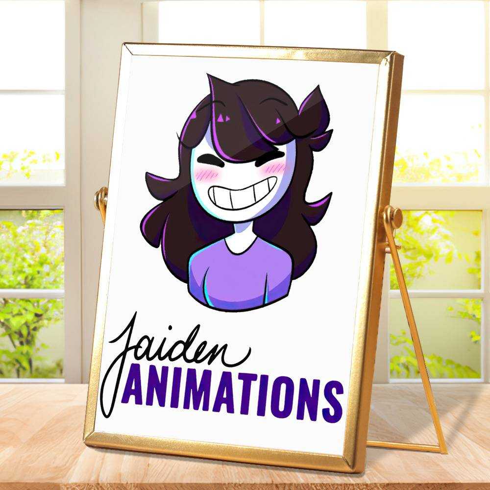 Jaiden Animations Merch Jaiden Animations and Parrot Plaque Classic  Celebrity Plaque