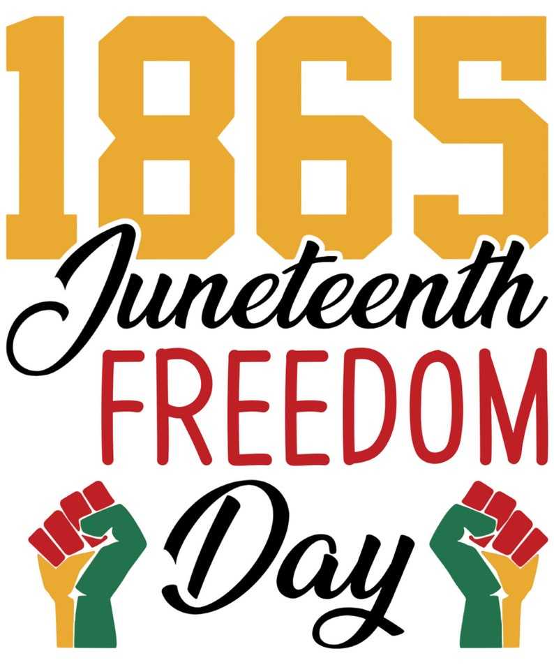 Juneteenth Svg, Juneteenth SVG PNG PDF - Black History Svg - Juneteenth 1865 Svg#1