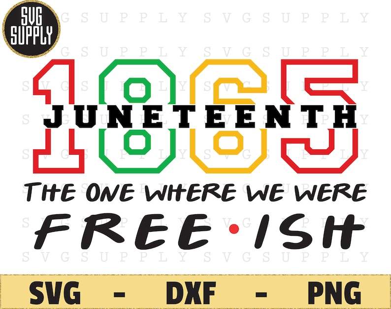 Juneteenth Svg, Peace Love SVG - Freedom day svg - Independence Day 1865 svg#1