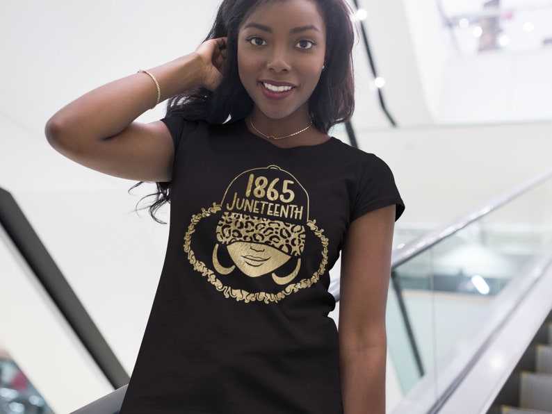 Juneteenth 1865 Svg, 1865 Juneteenth svg - Celebrate Black History svg - Black Girl Magic svg - Afro Woman png#2