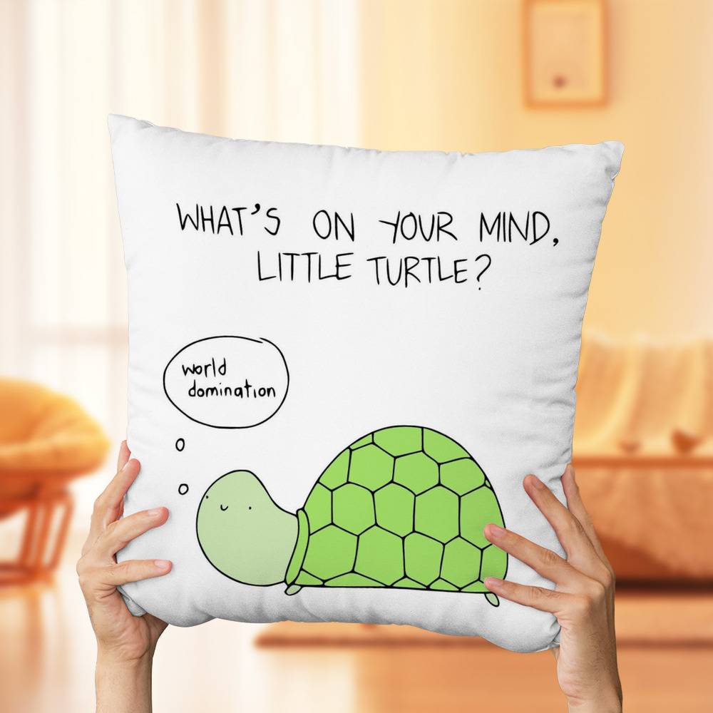 Turtle Meme Pillows 