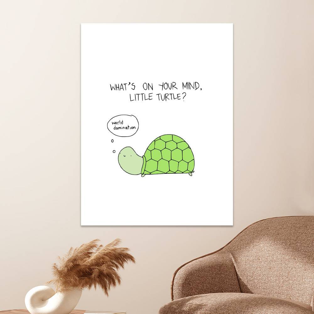 Turtle Meme Poster | turtlememe.store