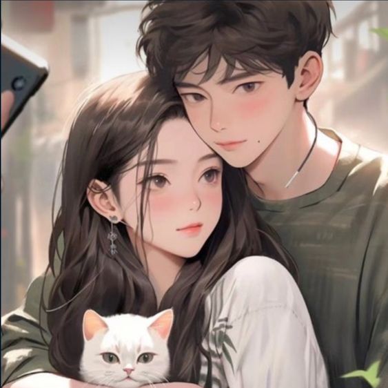 cute dp for instagram cartoon couples