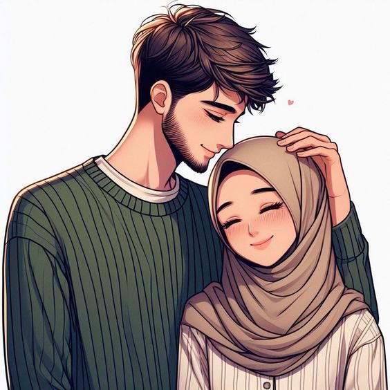 animated hijab girl dp instagram