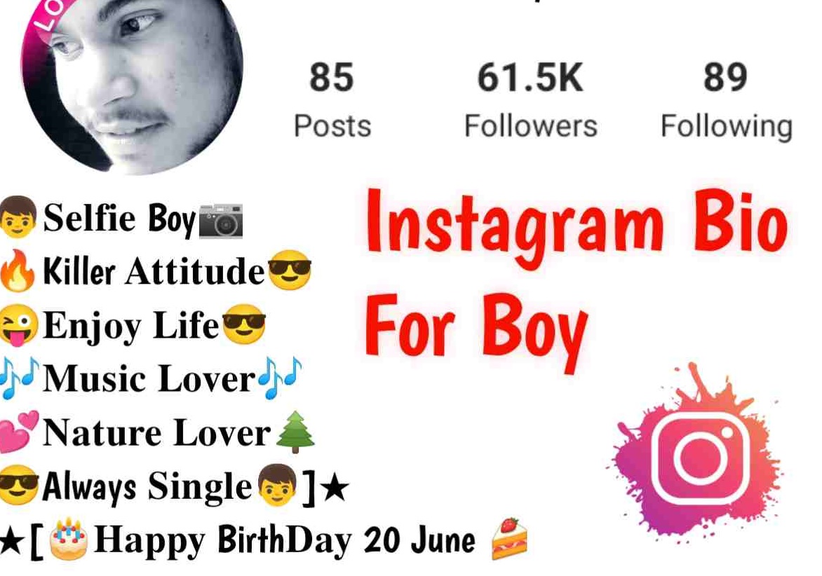 Instagram Bio for boys Tamil