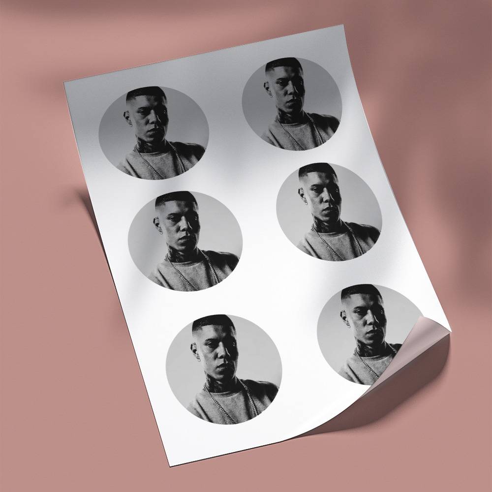 Tyler The Creator Round Stickers Decorative Stickers Gift For Fans