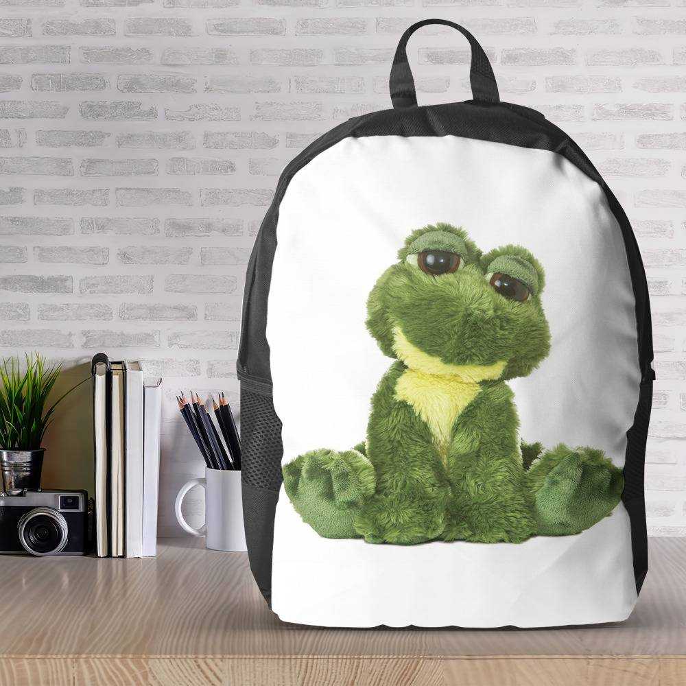 Frog Backpack, Frog Plush Backpack ,Waterproof Backpack