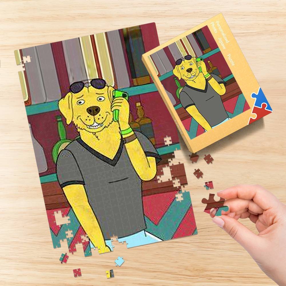 Bojack Horseman Poster Mr Peanutbutter Pop Art Wall Decor 