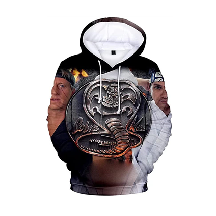 Cobra kai hoodie cheap mens