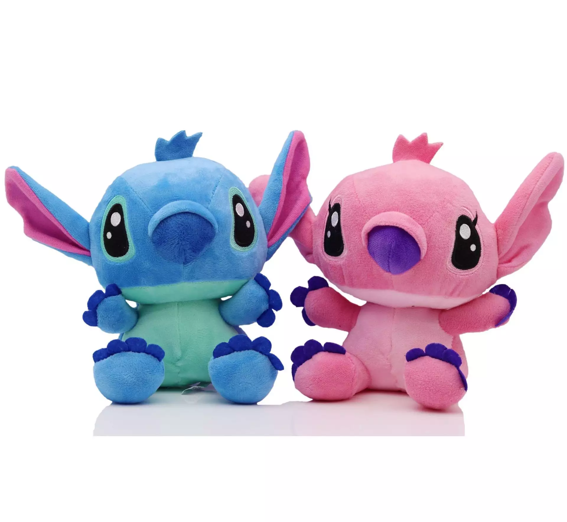 Peluche Stitch Angel Disney Official Geniune - 30 Cm