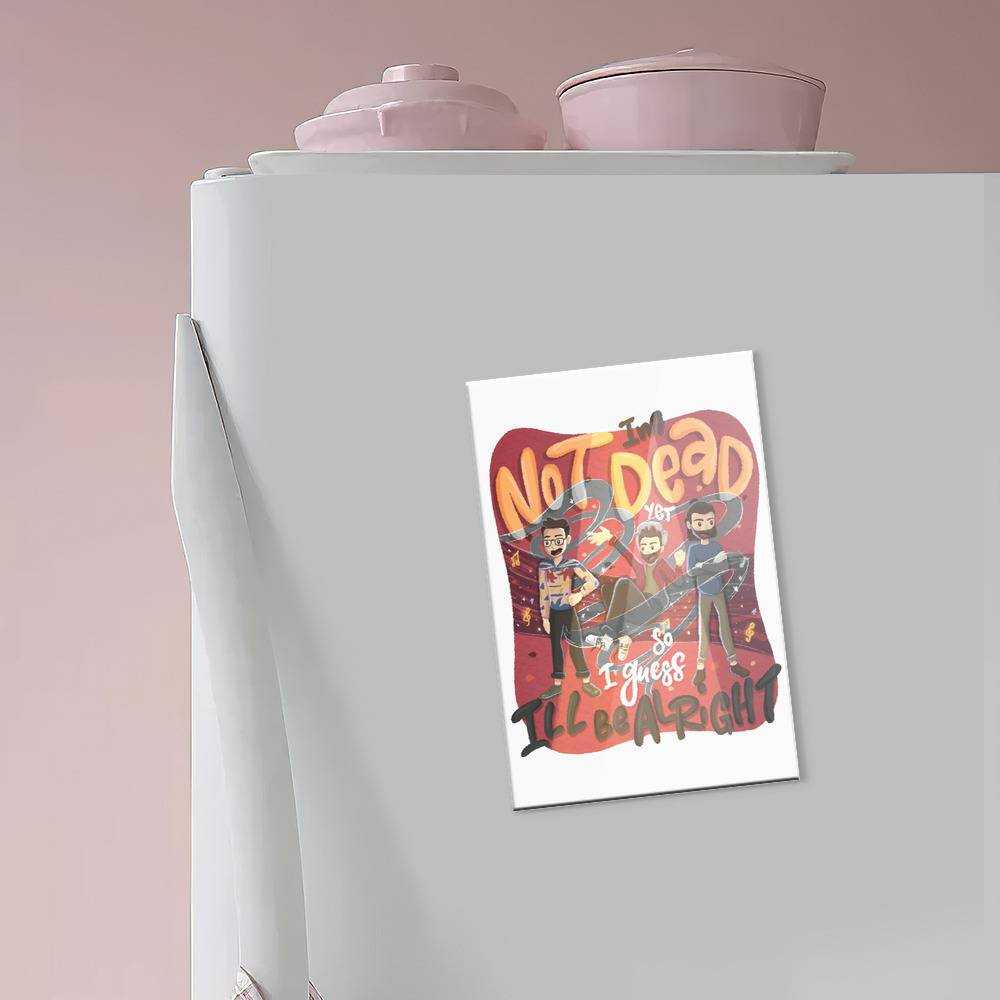 Ajr Fridge Magnet I'm Not Dead Yet Fridge Magnet