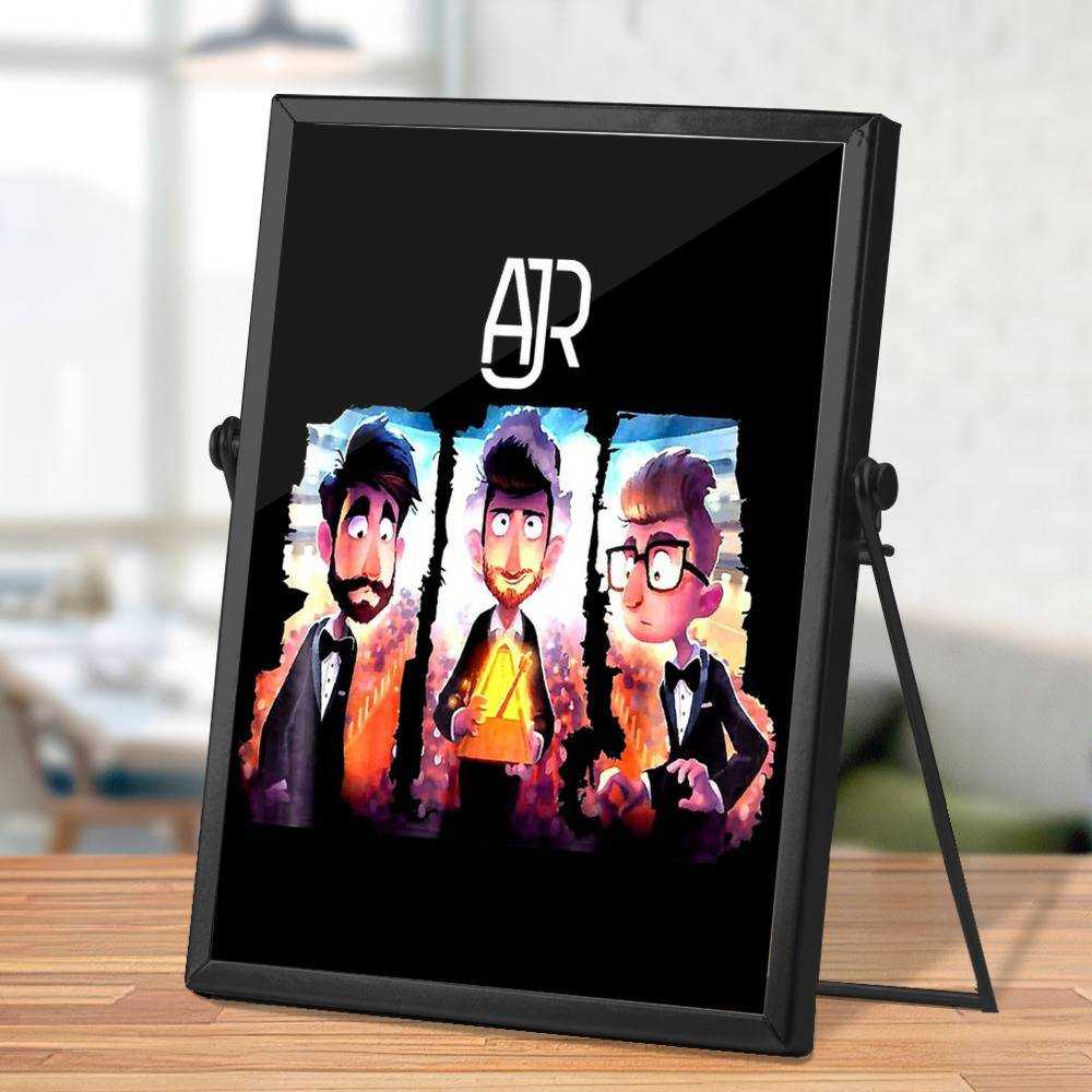 Ajr Plaque Classic Celebrity Plaque The Click Tour Essential by Ajr Plaque with Black Frame