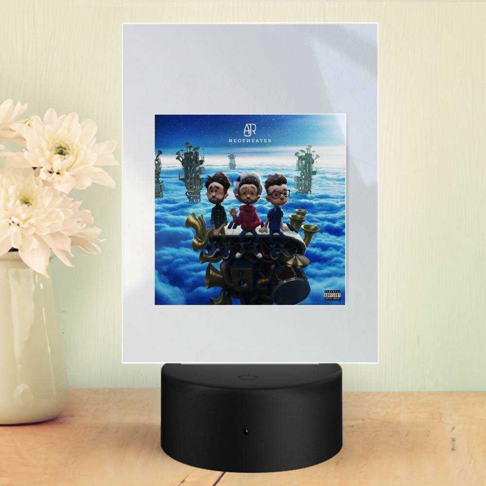 Ajr Lamp Classic Celebrity Night Light Neotheater by Ajr Lamp with Plastic Base